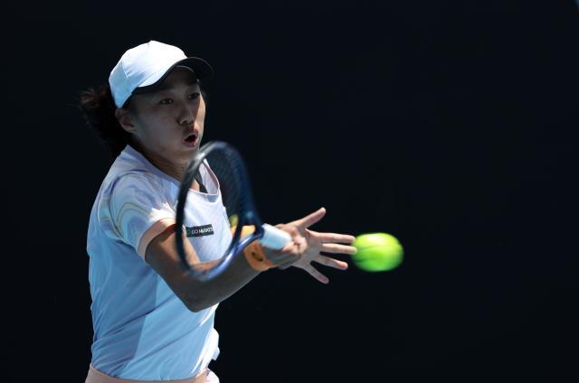 7m体育官网-张帅发挥失准止步澳网16强 三线作战她是真劳模